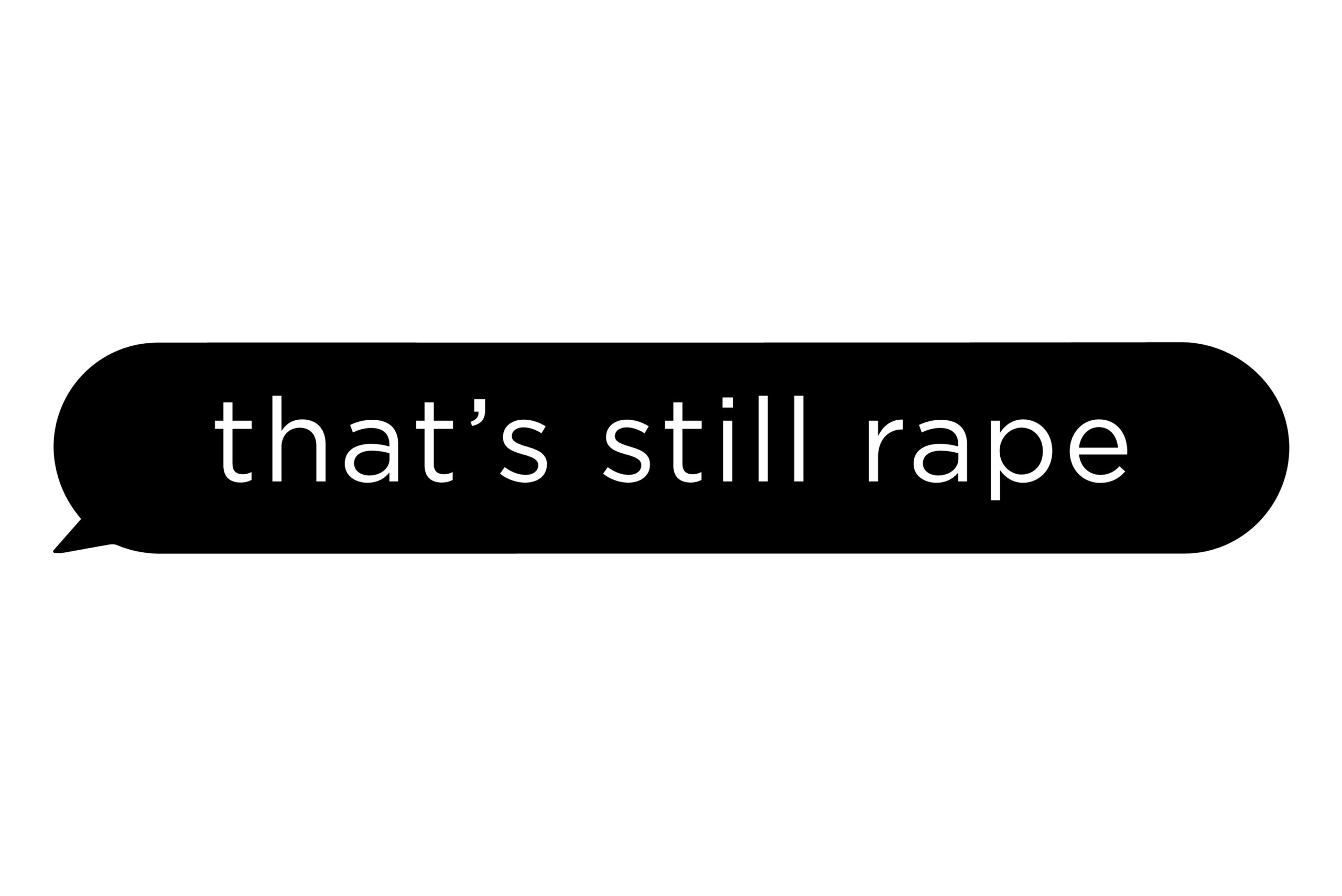 That's Still Rape Logo