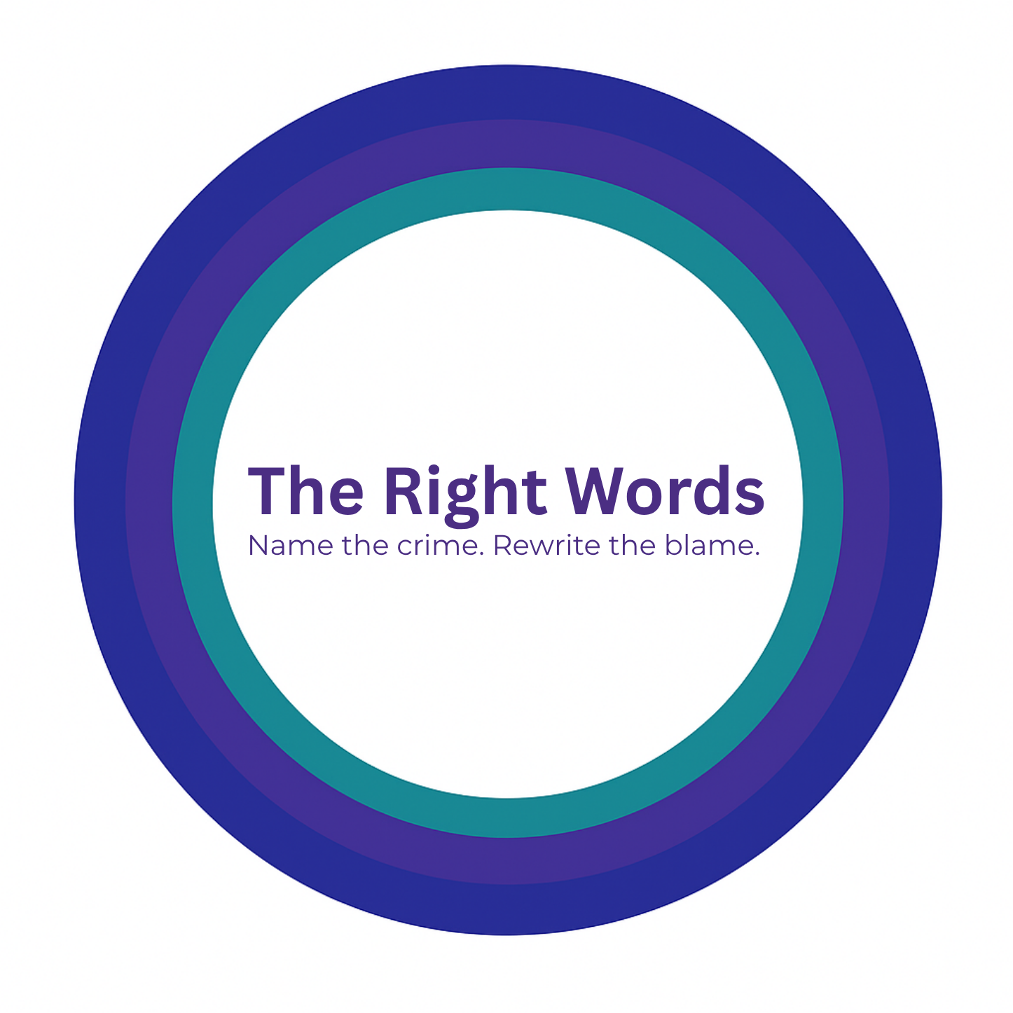 The Right Words badge